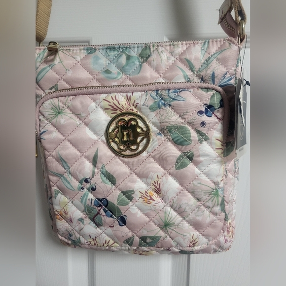 Nanette Lepore - NWT- Pink, Floral,Adjustable,Washable Crossbody Bag - Picture 4 of 7